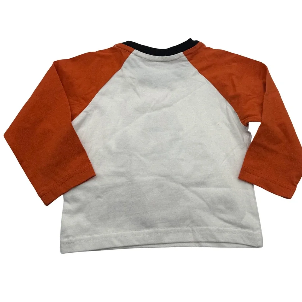 OshKosh B'gosh Baby 12-18M Halloween Haunted House Raglan Shirt NWT